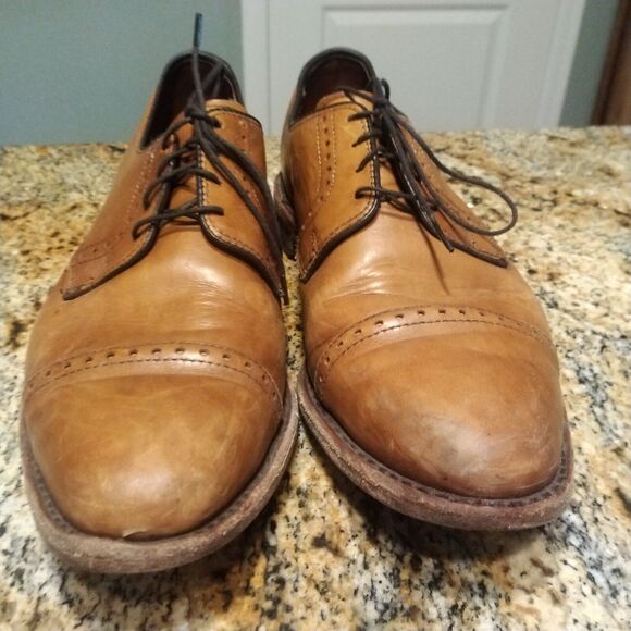 Allen Edmonds Clifton Mens Dress Shoes Chestnut Brown Leather Size 9.5 D US - Picture 13 of 13